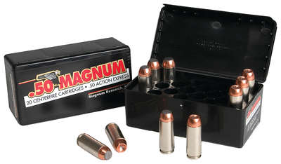 Ammunition Magnum Research Blount 50AE CCI 50AE 300GR JHP 20/400